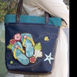 Chala Everday Tote Flip Flop Bag Purse